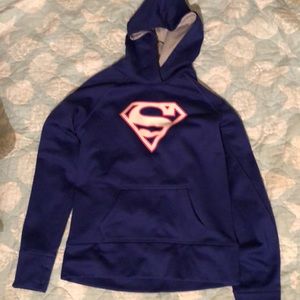 Superman hoodie : under armour